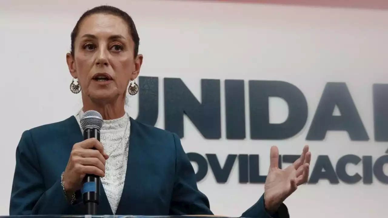 Claudia Sheinbaum define sus objetivos para 2024: ganar la presidencia y defender los logros de AMLO