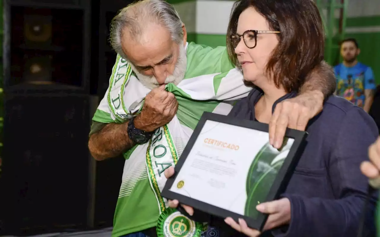 Imperatriz homenageia Guga, maior vencedor de sambas-enredo da história da escola | O Dia na Folia