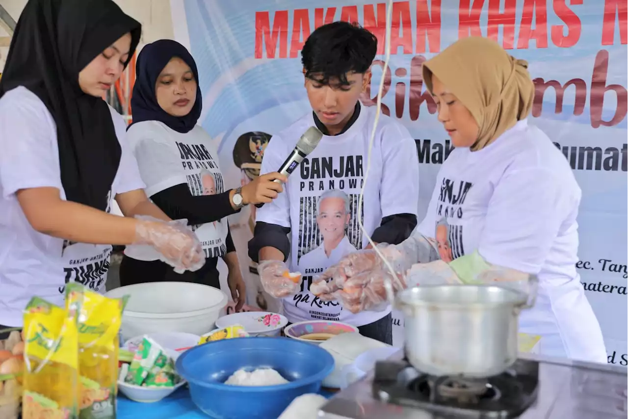 Mak Ganjar Ajarkan Warga Deli Serdang Cara Produksi Bika Ambon jadi Bisnis Rumahan