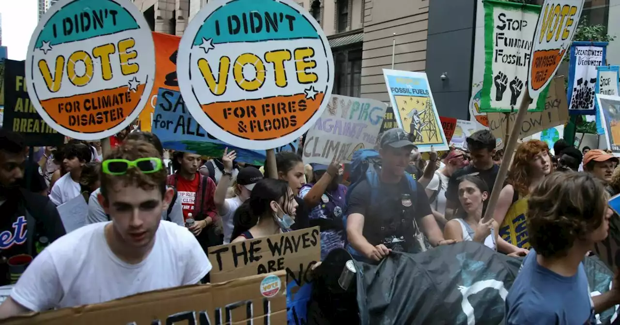 Young people think climate change is a top issue but when they vote, it's complicated