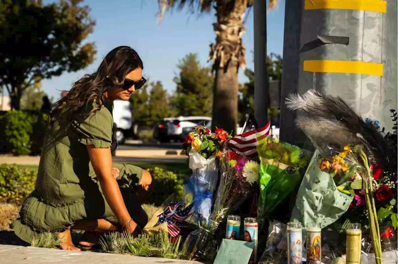 ‘I could just see this light inside him’ — Fallen LA County Sheriff’s Deputy Ryan Clinkunbroomer honored at vigil