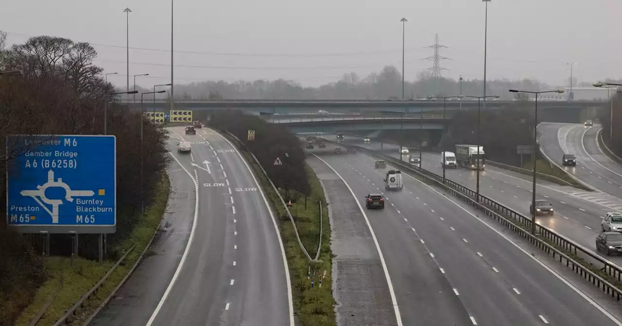 M6 traffic, crash and delay updates for Lancashire on Monday, September 18