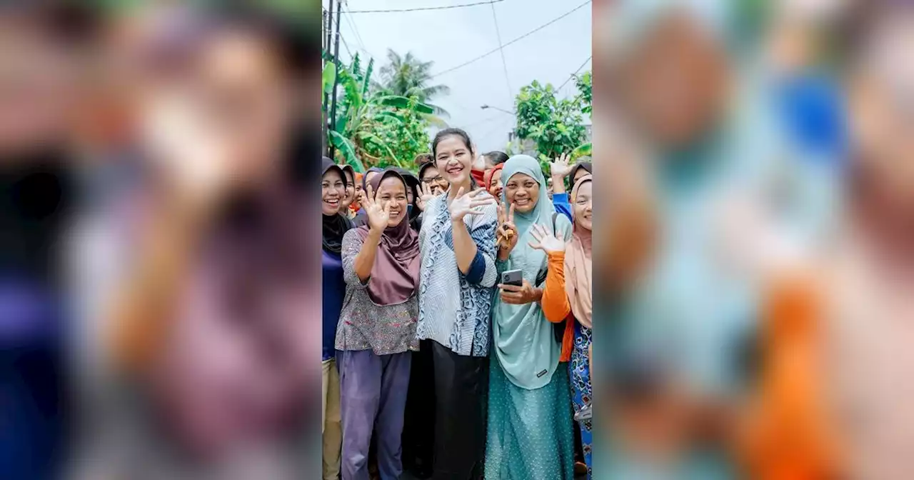 Kunjungi Kelurahan Tanjung Mulia Hilir, Kahiyang Ayu Ingin PTP2WKSS Bantu Ekonomi Keluarga