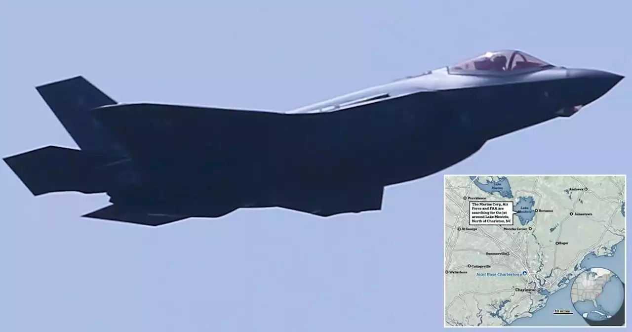 Hunt to find missing fighter jet after pilot ejected in mid-air