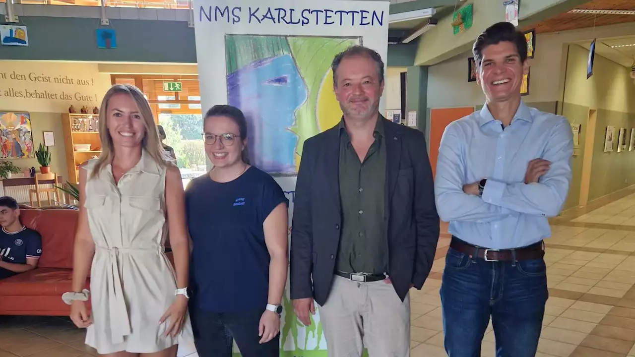 Neue Pädagogen an der Mittelschule Karlstetten