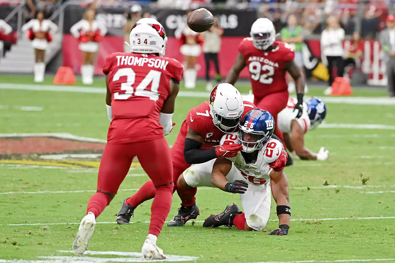 Giants suffer brutal Saquon Barkley déjà vu in nightmare first half vs. Cardinals