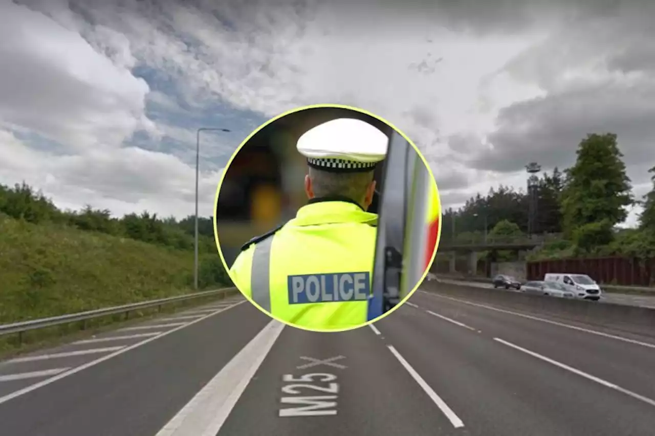 Young man dies in M25 crash - police appeal for witnesses