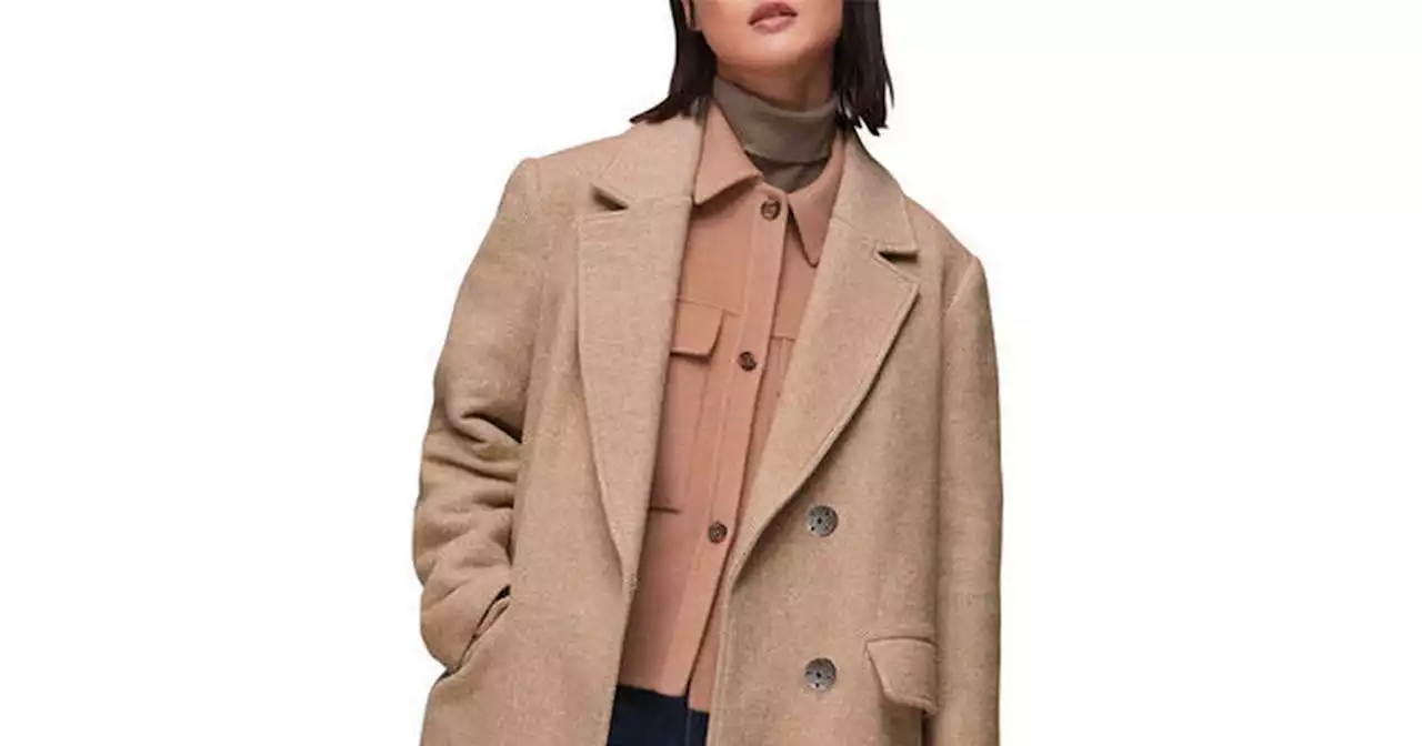 You can save £140 on a luxe celebrity-inspired Whistles winter coat today