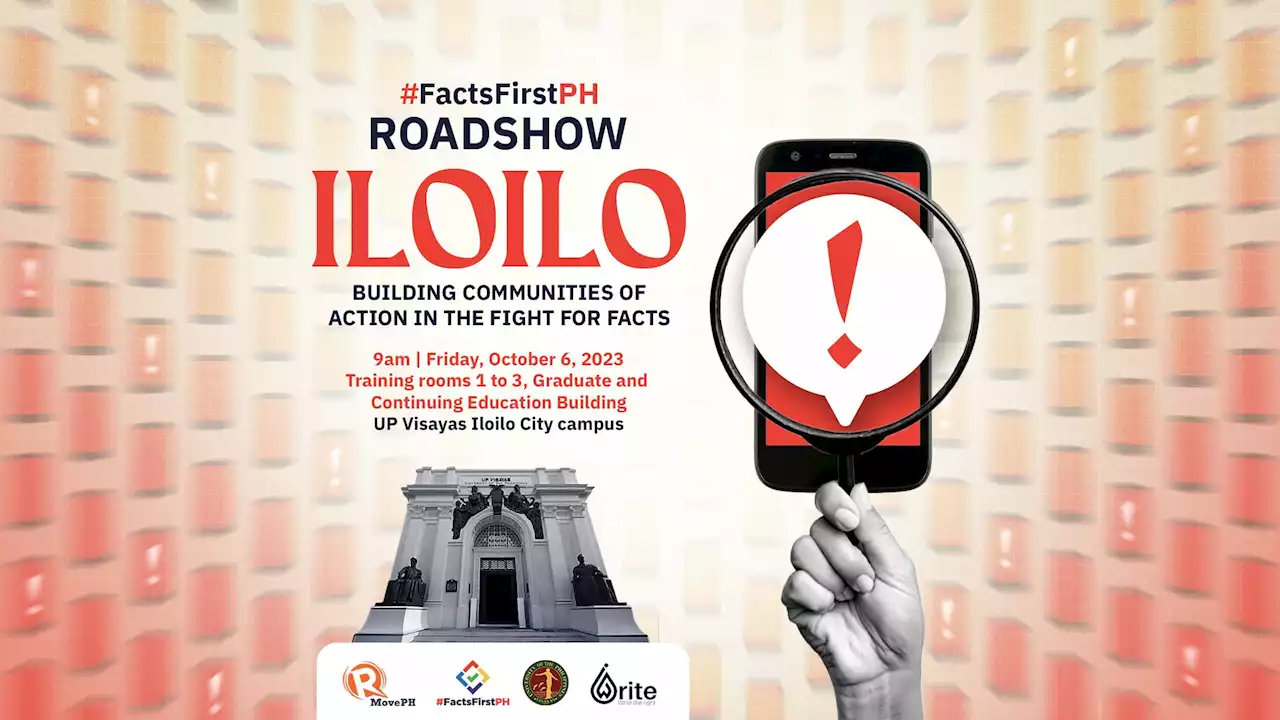 #FactsFirstPH heads to UP Visayas for its Iloilo launch