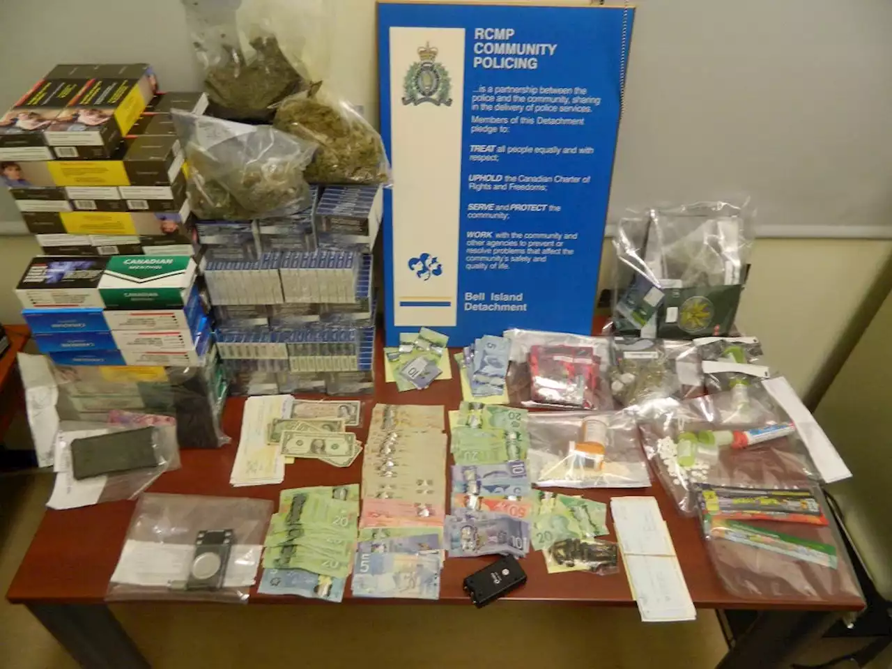 Two people arrested after RCMP seize drugs on Bell Island, N.L.