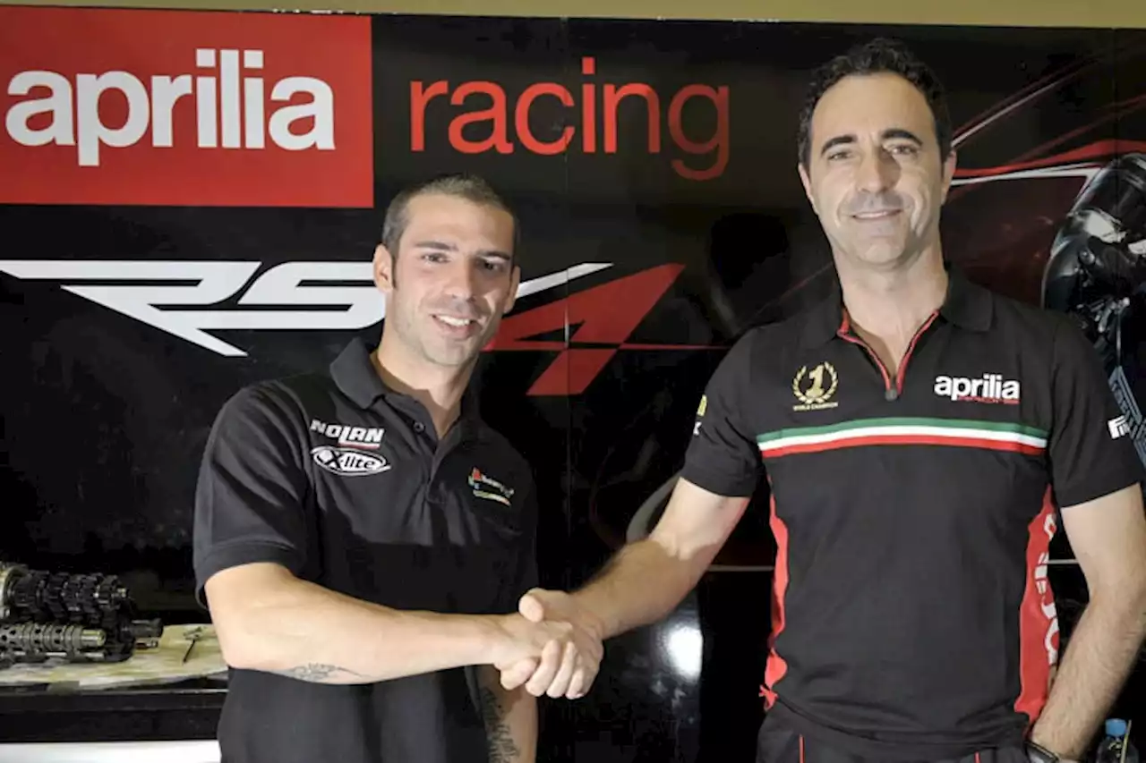 Offiziell: Marco Melandri 2014 bei Aprilia