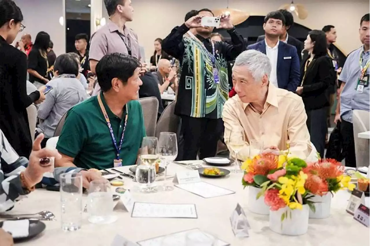 Marcos had ‘promising’ discussion with Singaporean top officials