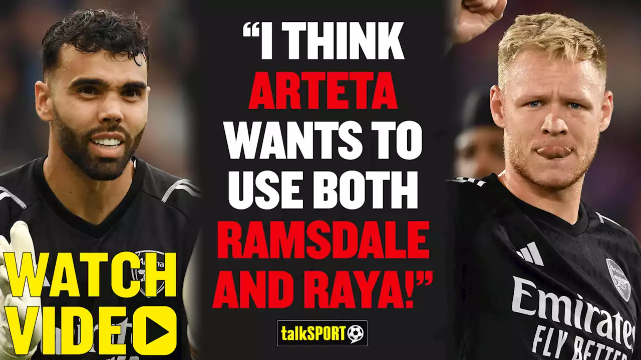 Aaron Ramsdale 'dropping' played down and Mikel Arteta back to use both he and David Raya