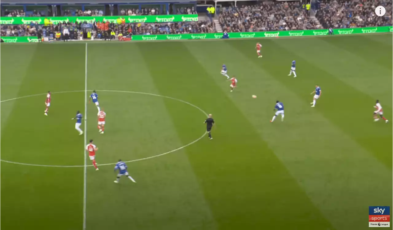 Why Nketiah was offside for Martinelli's goal in Arsenal v Everton despite Beto touch