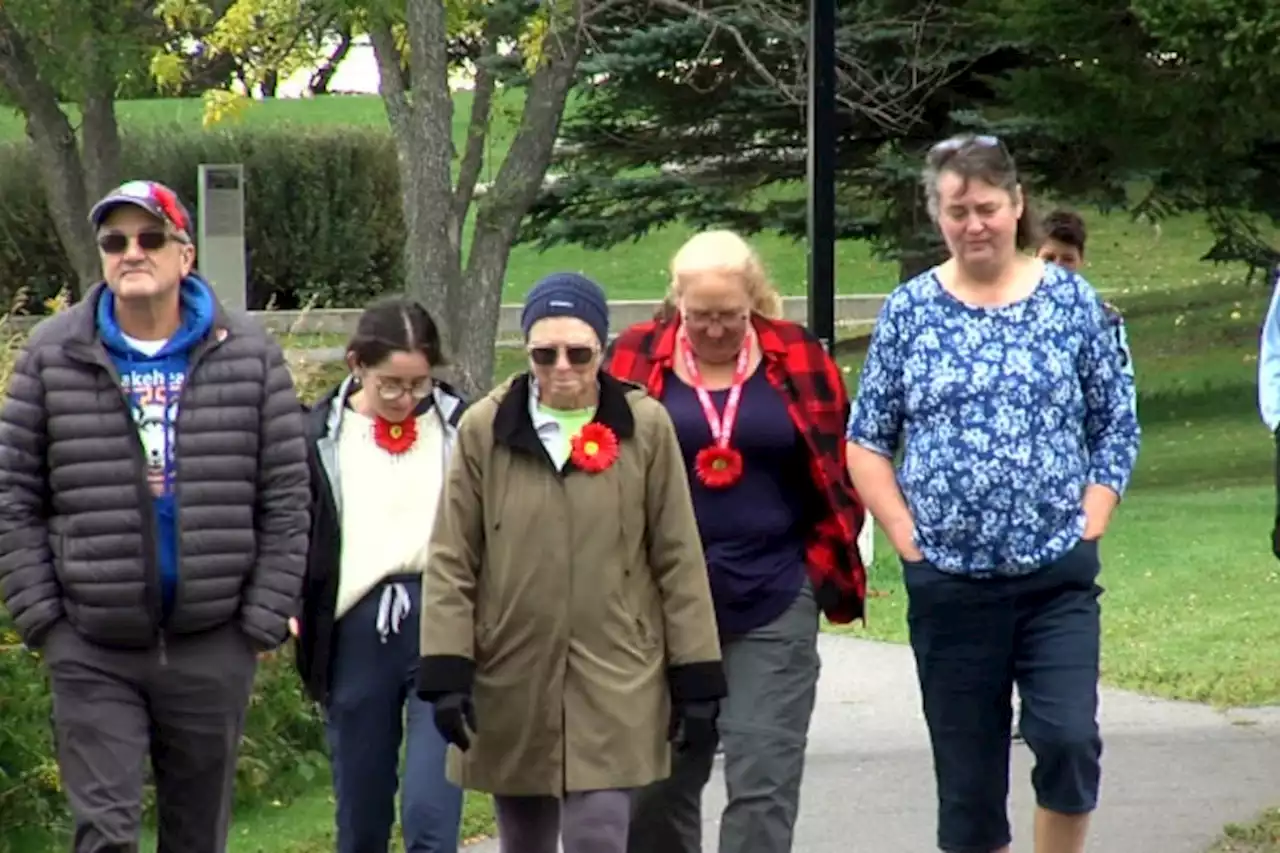 Residents march for Multiple Myeloma