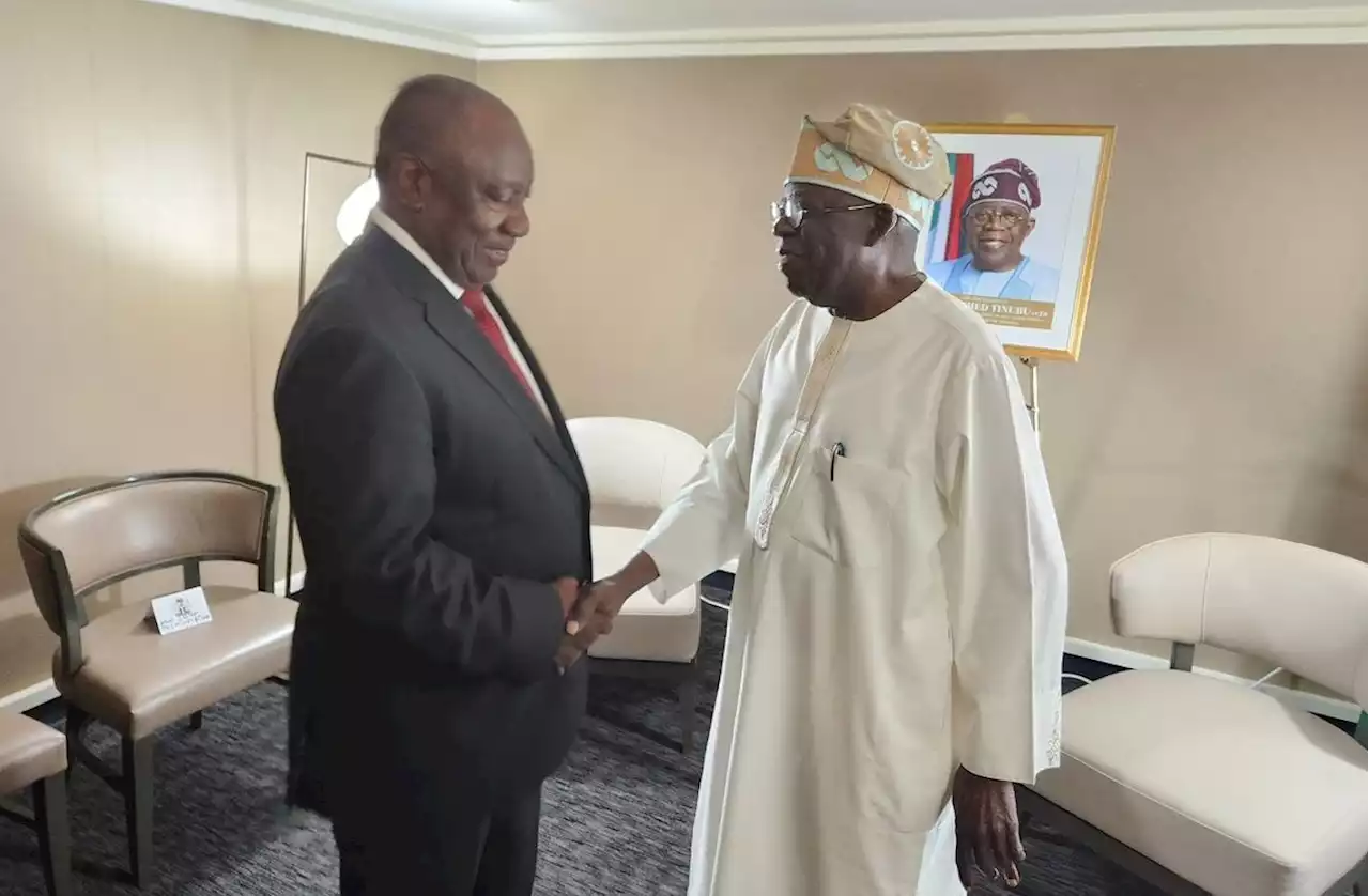 Tinubu meets Ramaphosa for first bilateral engagement ahead of 78th UNGA