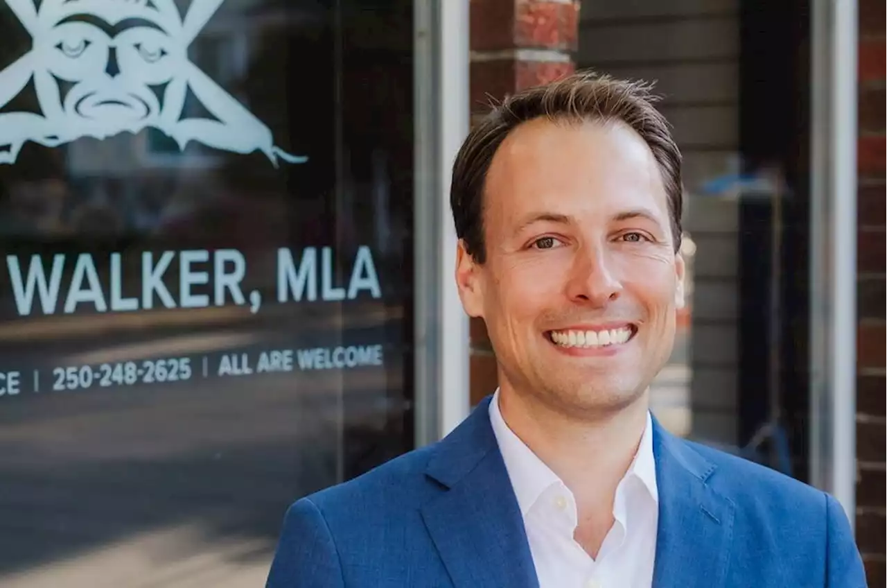 Parksville-Qualicum MLA Adam Walker ousted from B.C. NDP caucus