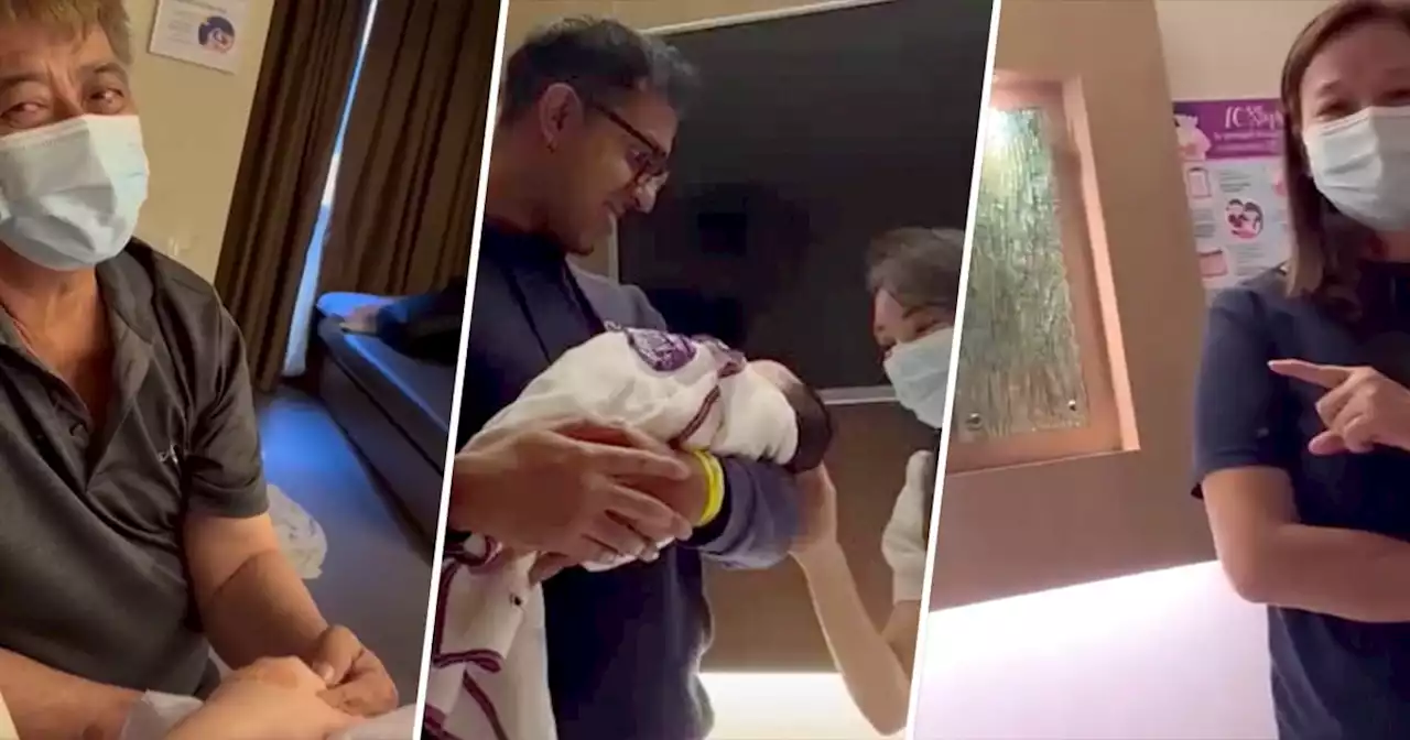 New mom shares sweet moment of her dad taking care of his own ‘baby girl’