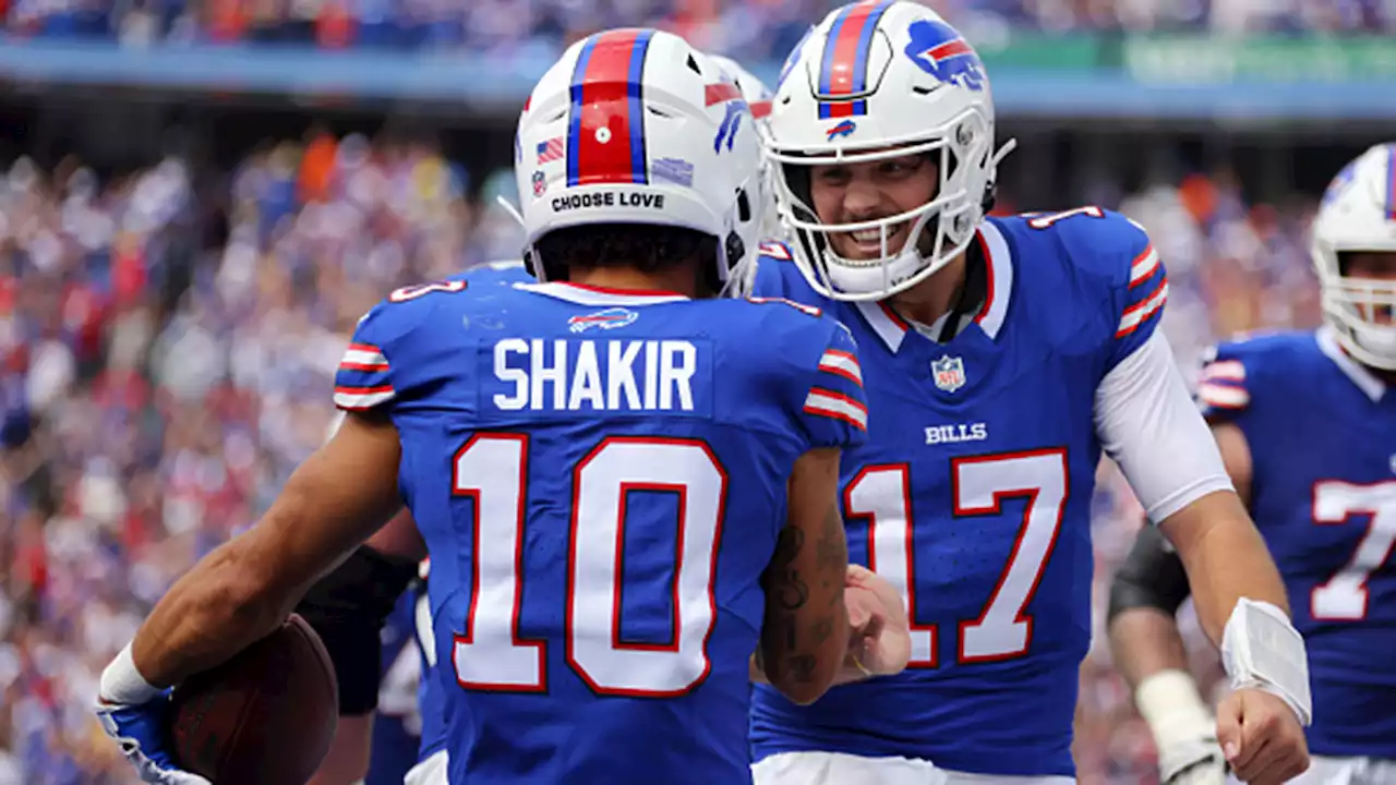 What stood out about Buffalo's blowout win over the Raiders?