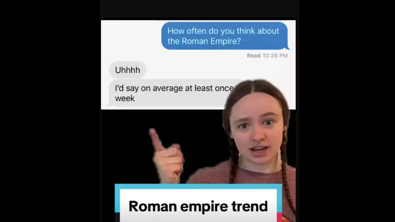 Gli uomini sono ossessionati dall’Impero Romano? Secondo TikTok sì