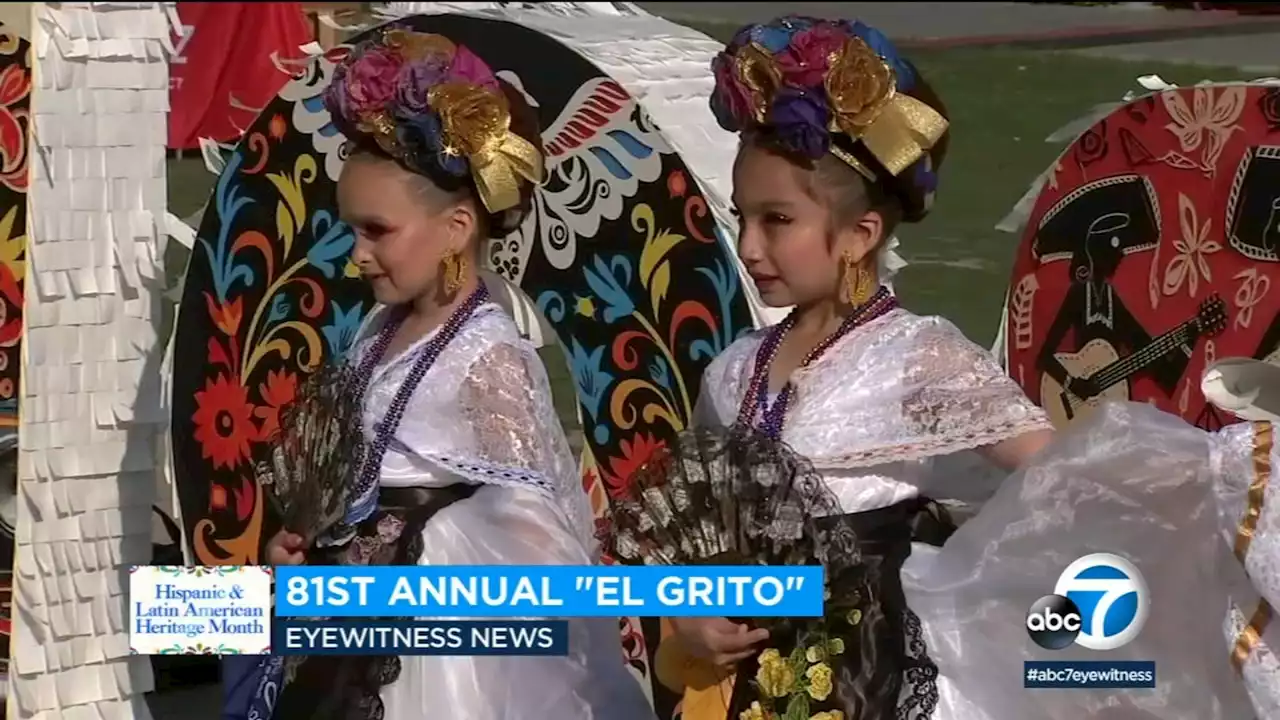 Los Angeles marks start of Hispanic Heritage Month with El Grito festival downtown