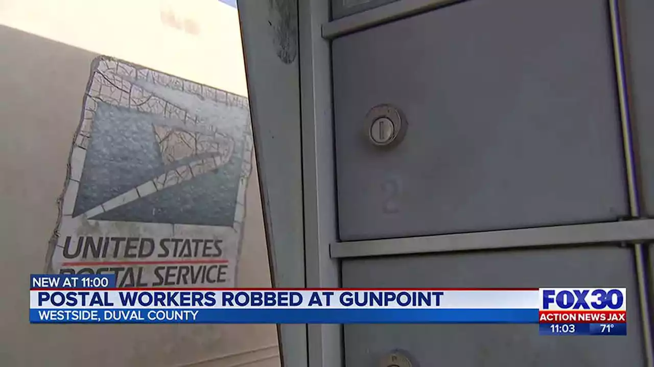 Two postal workers robbed at gunpoint in two separate Jacksonville neighborhoods