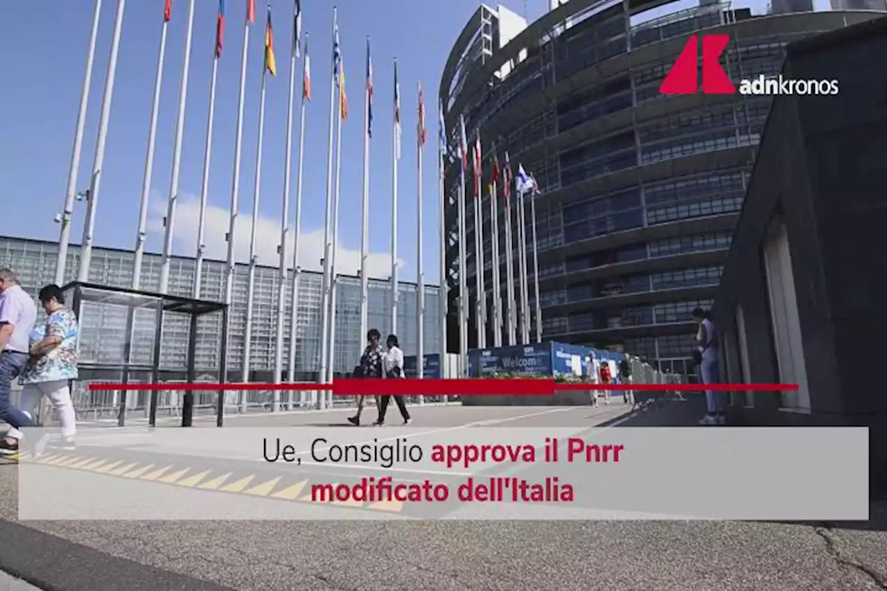 Pnrr, Consiglio Ue approva modifiche Italia