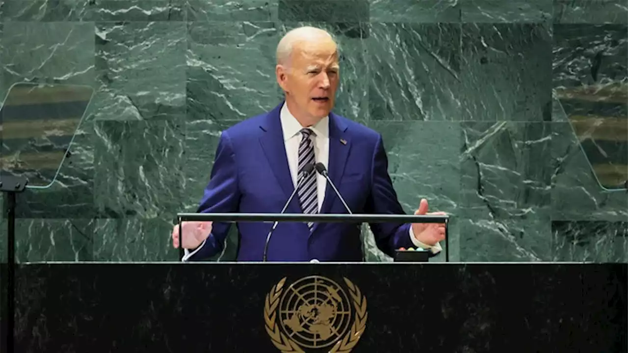 Biden Stresses Unity, Support for Ukraine in UN Speech