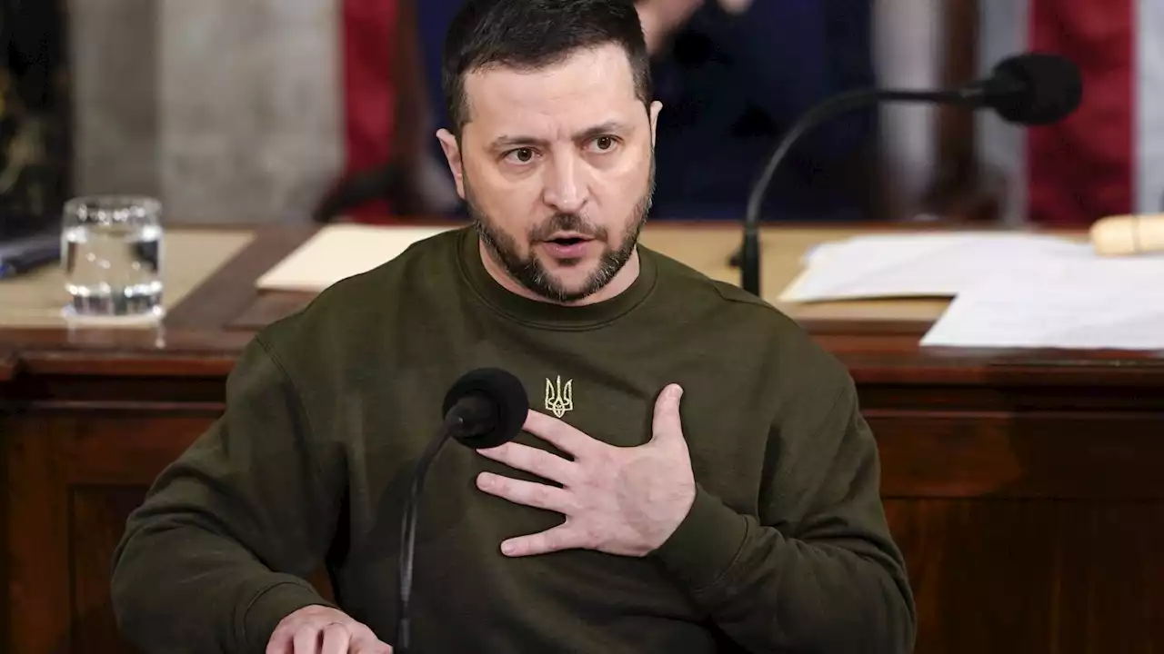 Political divide emerges on Ukraine aid package as Zelenskyy heads to Washington