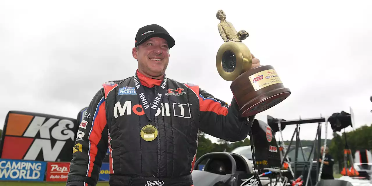 Tony Stewart Wins NHRA Top Alcohol Race at Maple Grove, Grabs Points Lead