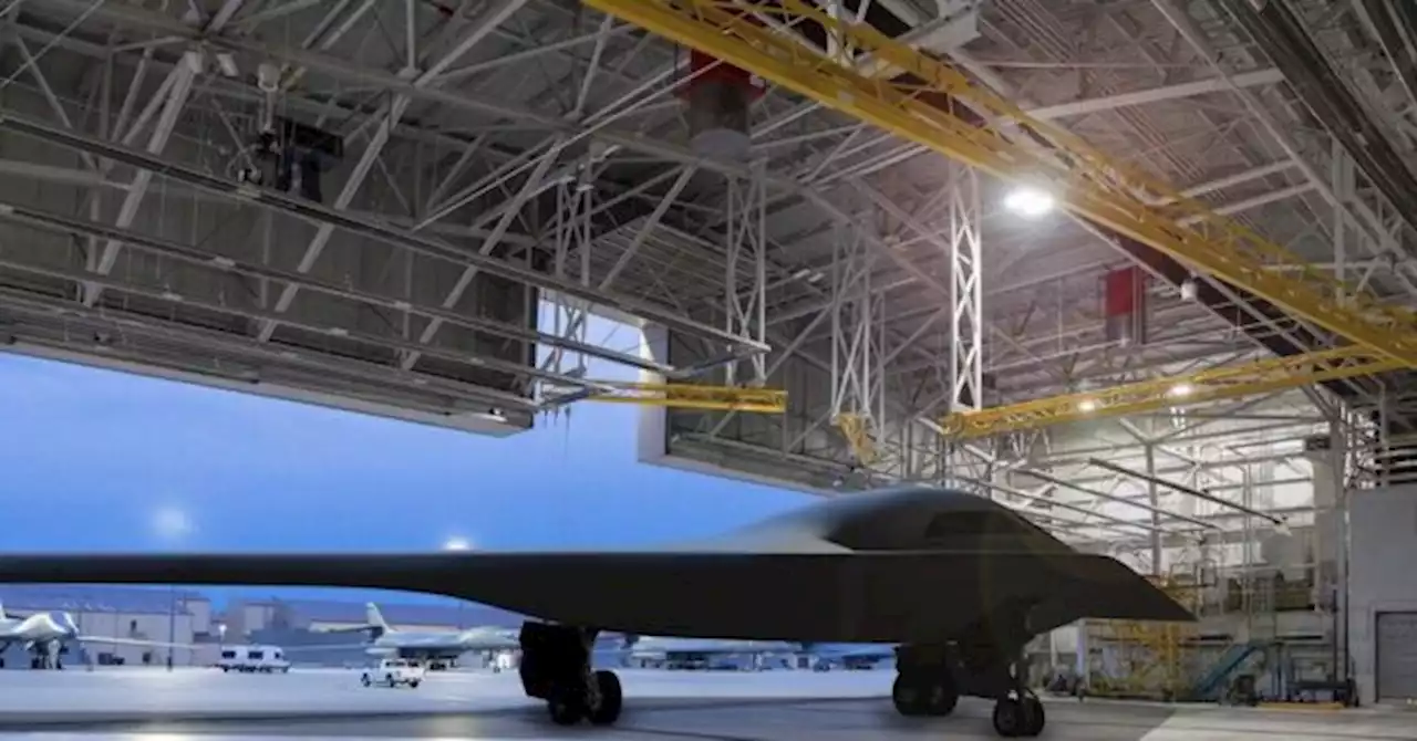 Air Force Releases Never-Before-Seen Side Photo of Secret B-21 Raider