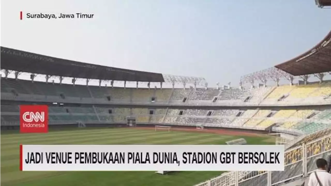 VIDEO: Perbaikan Stadion Jelang Piala Dunia U-17