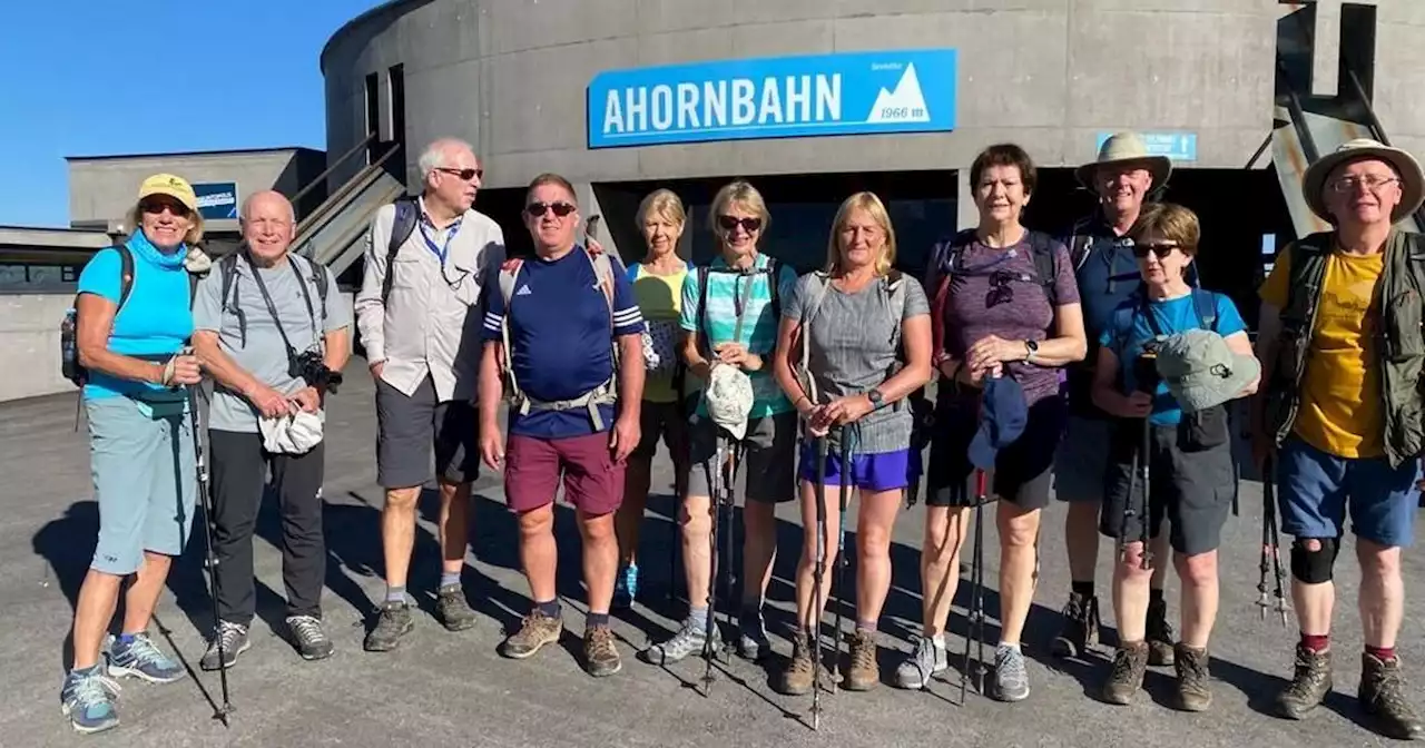 WATCH: East Kilbride hikers swap the Trossachs for the spectacular Austrian Alps