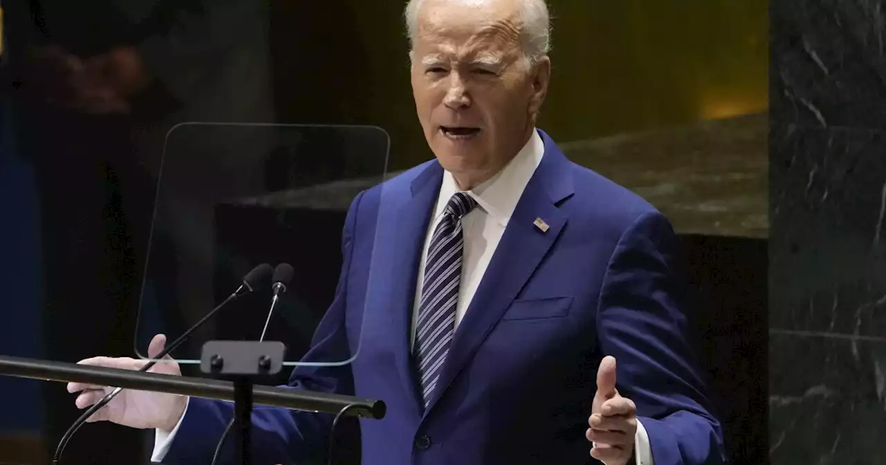 Biden stresses unity against climate change and Russian aggression in UN address