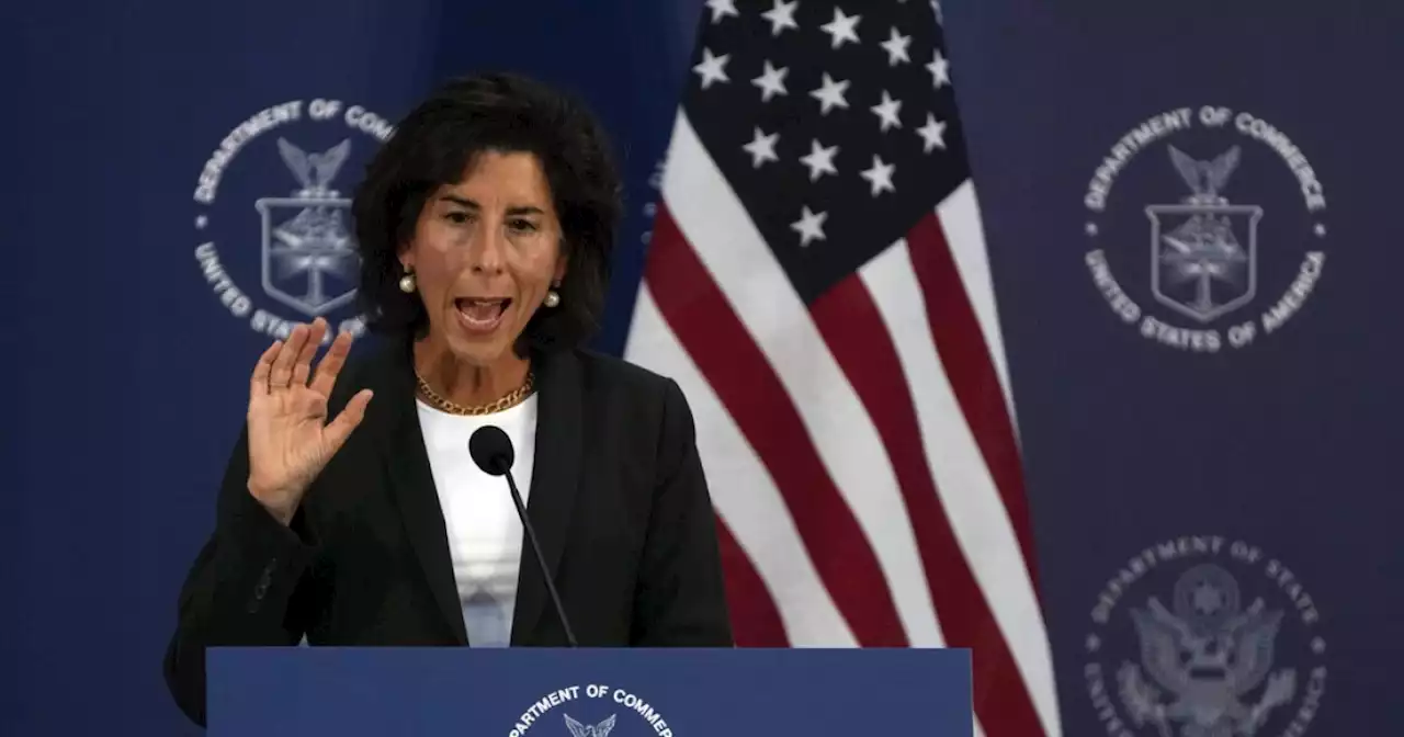 'Upset' Raimondo reassures Congress that China cannot build advanced chips 'at scale'