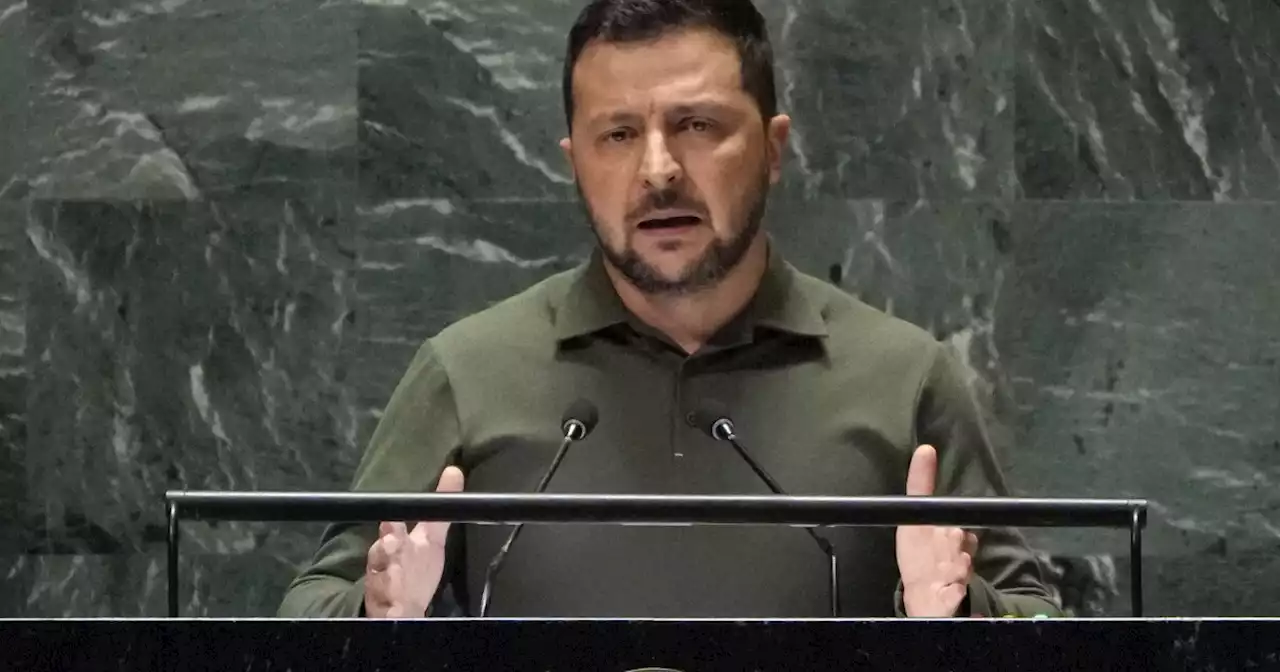 Zelensky pleads for continued foreign assistance in UN General Assembly address