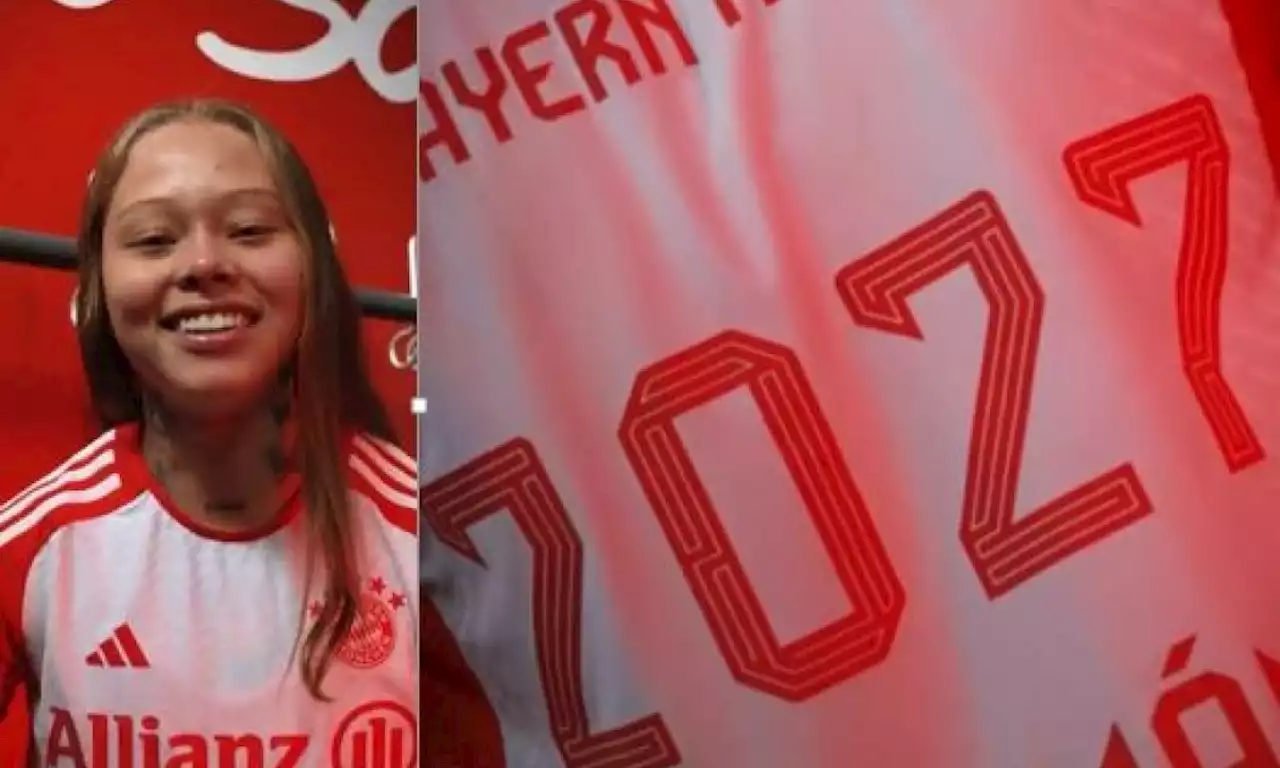 Video: así fue la espectacular bienvenida del Bayern Múnich a Ana María Guzmán