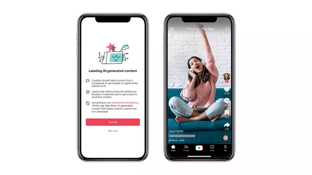 TikTok now lets creators label AI-generated content