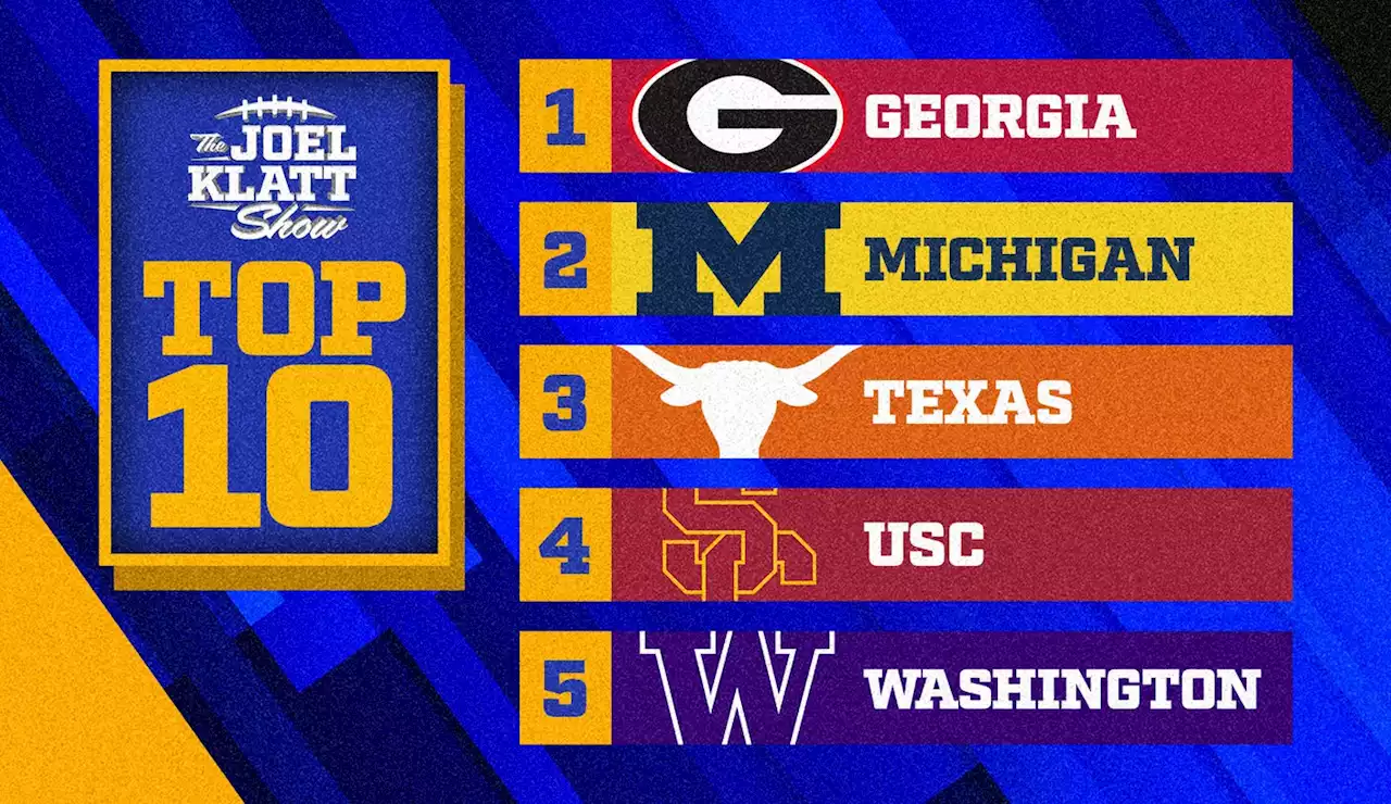 2023 college football top 10 rankings: Joel Klatt's top 10 teams after Week 3