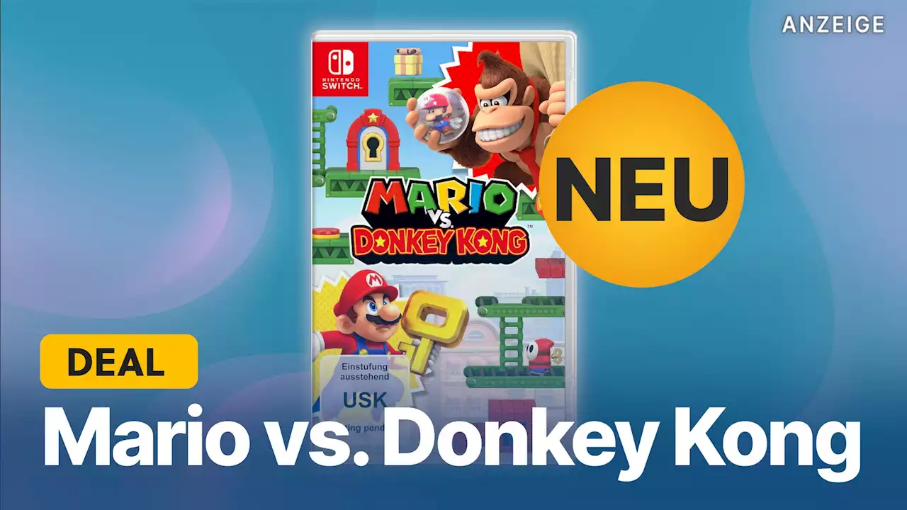 Mario vs. Donkey Kong: Den neuen Mario-Hit für Nintendo Switch könnt ihr jetzt vorbestellen