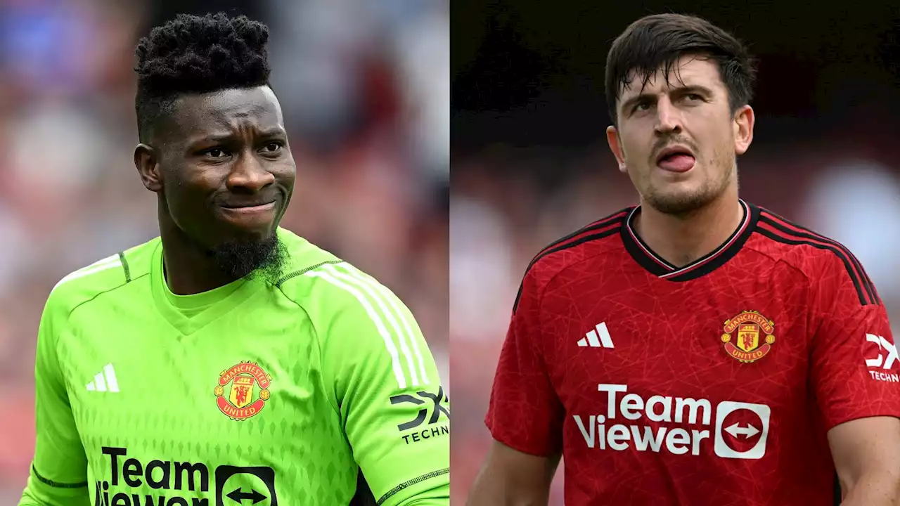 'I demand a lot of my defenders' - Andre Onana opens up on row with Harry Maguire at Man Utd