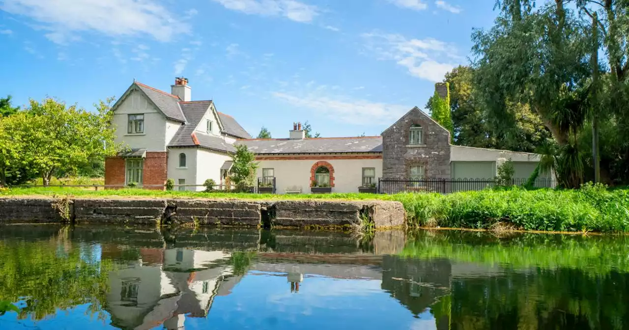 Historical converted gasworks building on the Grand Canal in Naas for €895,000