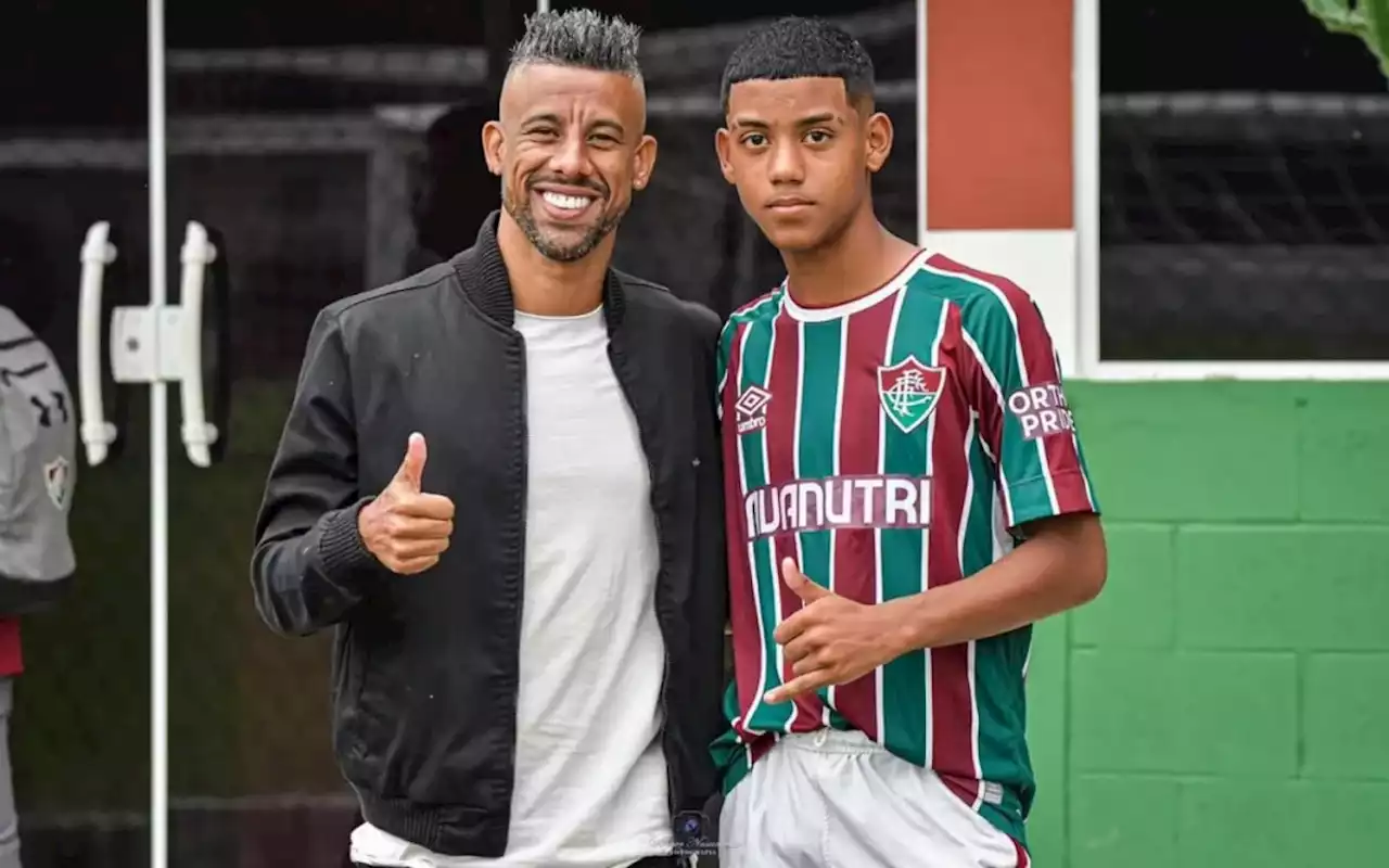 Promessa da base do Fluminense, irmão de Leo Moura é convocado para Seleção sub-15 | Fluminense