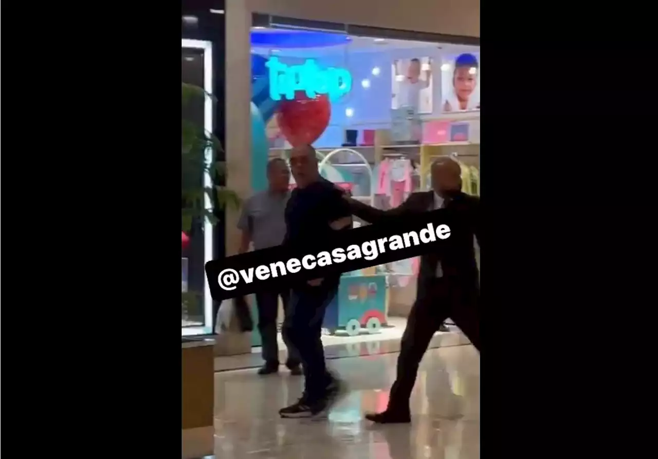 Marcos Braz, vice de futebol do Flamengo, briga com torcedor em shopping; veja vídeo