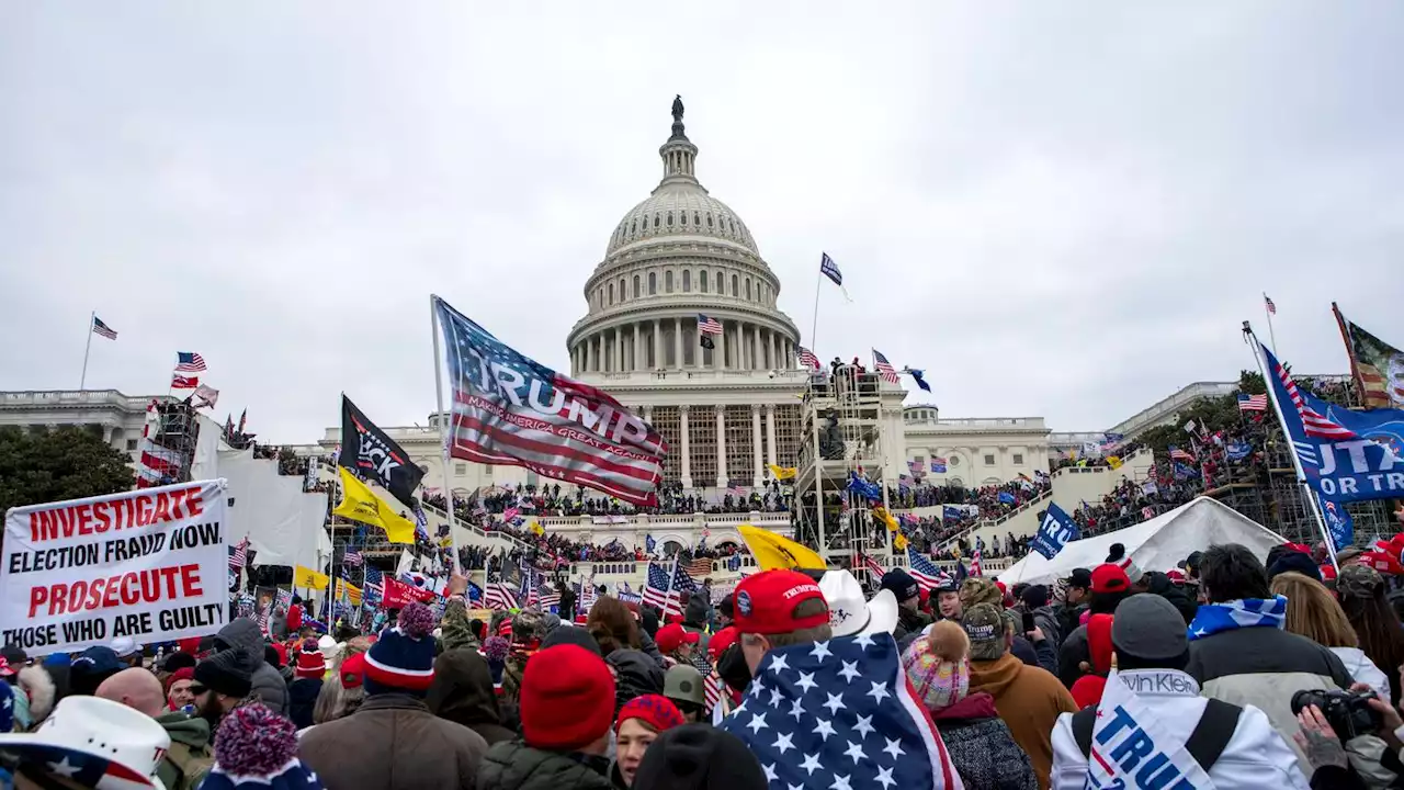 Ray Epps, center of a Jan. 6 conspiracy theory, is charged with a misdemeanor over the Capitol riot