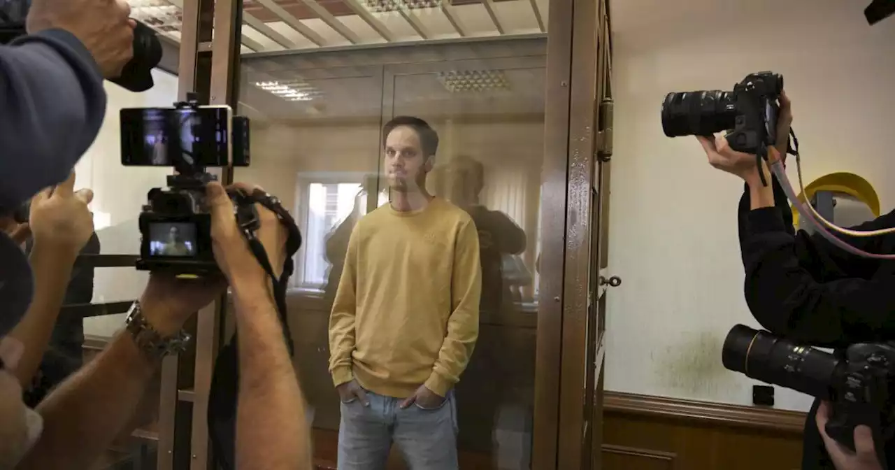 Moscow court declines to hear an appeal by jailed U.S. journalist Evan Gershkovich