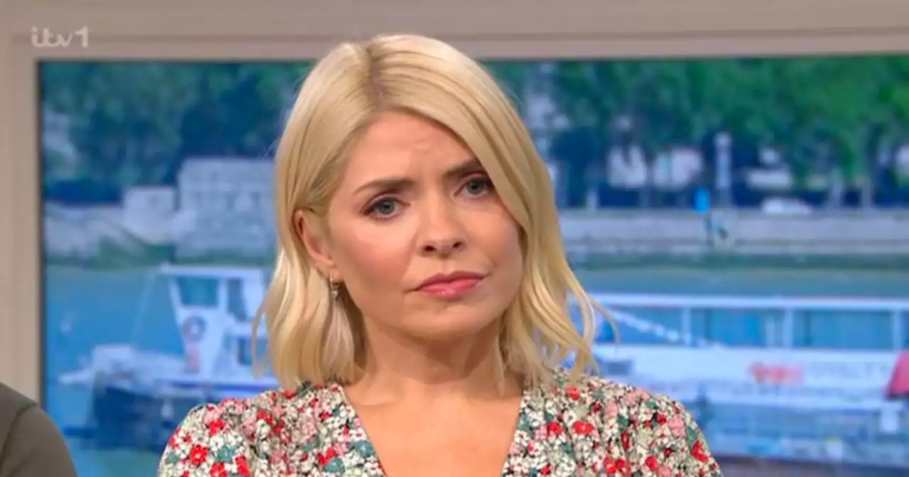 Holly Willoughby fights tears on This Morning and says 'it's hard' after tribute