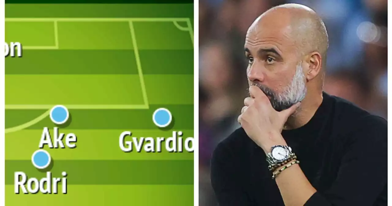 Three ways Man City could line up vs Crvena Zvezda in Champions League