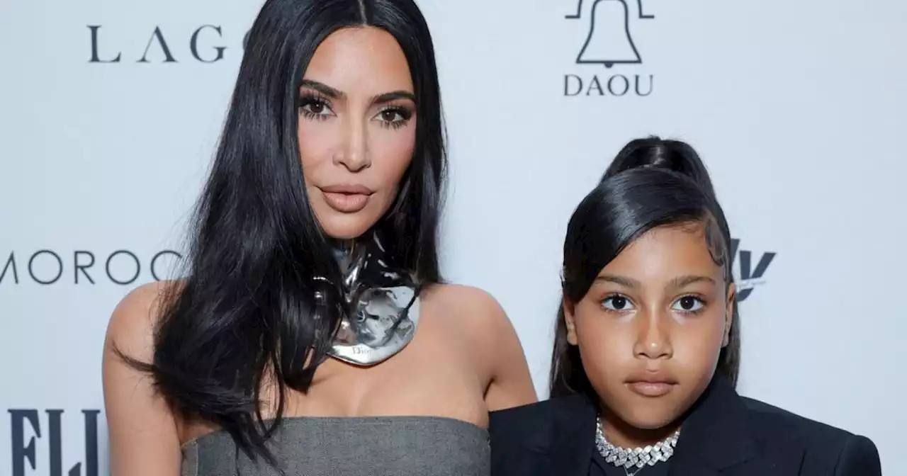 Kim Kardashian shows off daughter North’s mind-blowing new painting