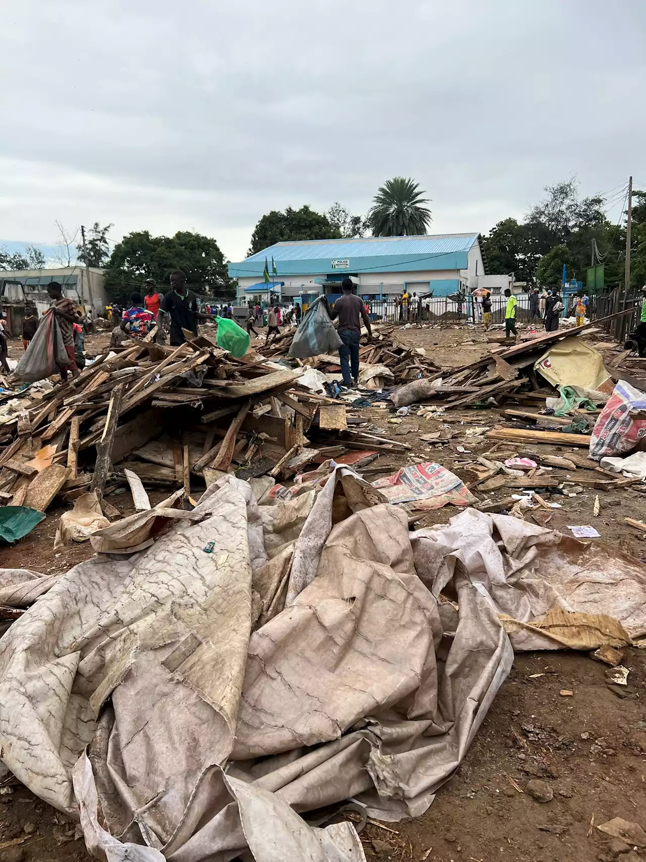 Wike demolishes popular 'Kilishi' market In Abuja